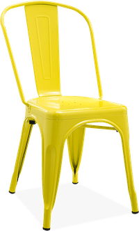 Tolix A Chair  Yellow image.
