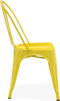 Tolix A Chair  Yellow image.