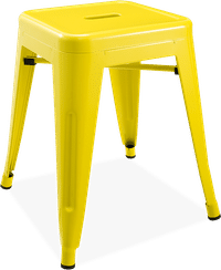 Tolix Stool Yellow image.