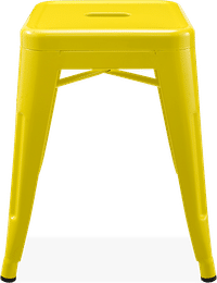 Tolix Stool Yellow image.