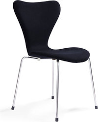 Series 7 Chair Upholstered Charcoal Grey image.
