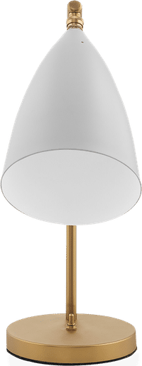 Grasshopper Style Table Lamp White image.