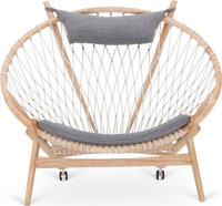 Hoop Chair Light Pebble Grey image.