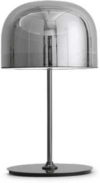 Equatore Style Table Lamp Pearl Black/Small image.