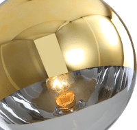 Mirror Ball Pendant Lamp  Gold image.