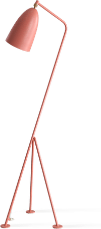 Grasshopper Style Floor Lamp Old Pink image.