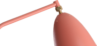 Grasshopper Style Floor Lamp Old Pink image.