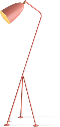 Grasshopper Style Floor Lamp Old Pink image.