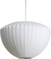 Apple Bubble Pendant White image.