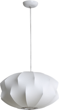 Propeller Bubble Pendant Light White image.