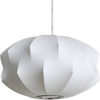 Propeller Bubble Pendant Light White image.