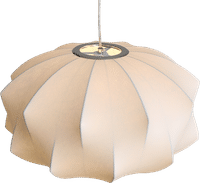 Propeller Bubble Pendant Light White image.