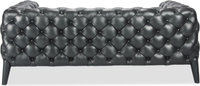 Windsor 2 Seater Sofa  Premium Leather/Black  image.