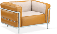 LC3 Style Grand Confort Armchair - Special Edition Camel image.