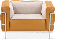 LC3 Style Grand Confort Armchair - Special Edition Camel image.