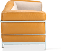 LC3 Style Grande 2 Seat Sofa - Special Edition Camel image.