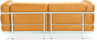 LC3 Style Grande 2 Seat Sofa - Special Edition Camel image.