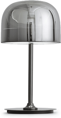Equatore Style Table Lamp Pearl Black/Small image.