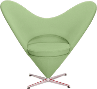Heart Chair Light Green image.