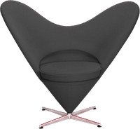Heart Chair Grey image.