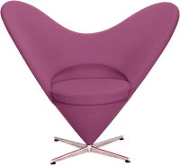 Heart Chair Purple image.