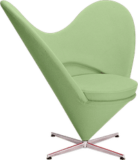 Heart Chair Light Green image.