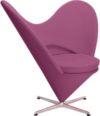 Heart Chair Purple image.