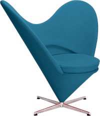 Heart Chair Morocan Blue image.