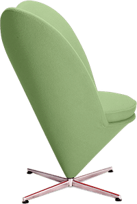 Heart Chair Light Green image.