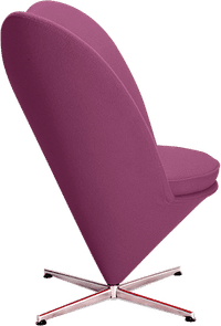 Heart Chair Purple image.