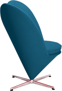 Heart Chair Morocan Blue image.