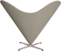 Heart Chair Light Pebble Grey image.