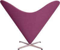 Heart Chair Purple image.
