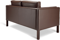 2332 Two Seater Sofa Premium Leather/Mocha image.