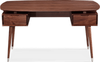 Theo Desk Walnut Veneer image.