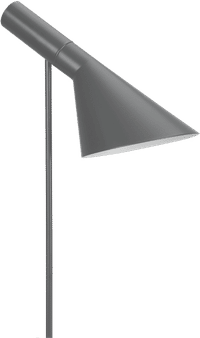 AJ Style Table Lamp Charcoal Grey image.