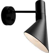 AJ Style Wall Lamp Black image.