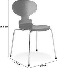 Ant chair Walnut image.