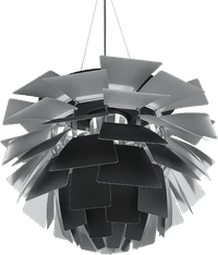 Artichoke Lamp  Black/60 CM image.