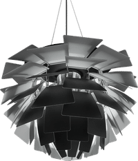 Artichoke Lamp  Black/60 CM image.