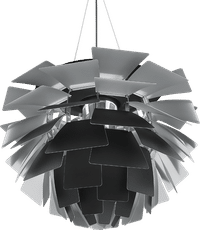 Artichoke Lamp  Black/72 CM image.