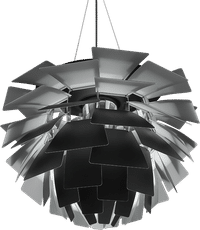 Artichoke Lamp  Black/72 CM image.