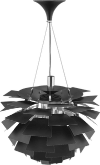 Artichoke Lamp  Black/72 CM image.