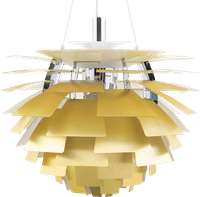 Artichoke Lamp  Brass/48 CM image.