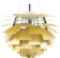 Artichoke Lamp  Brass/60 CM image.