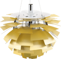 Artichoke Lamp  Brass/60 CM image.