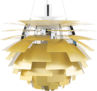 Artichoke Lamp  Brass/72 CM image.