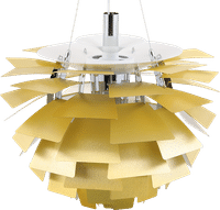 Artichoke Lamp  Brass/72 CM image.