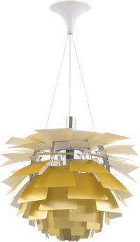 Artichoke Lamp  Brass/84 CM image.
