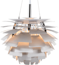Artichoke Lamp  Aluminium/84 CM image.